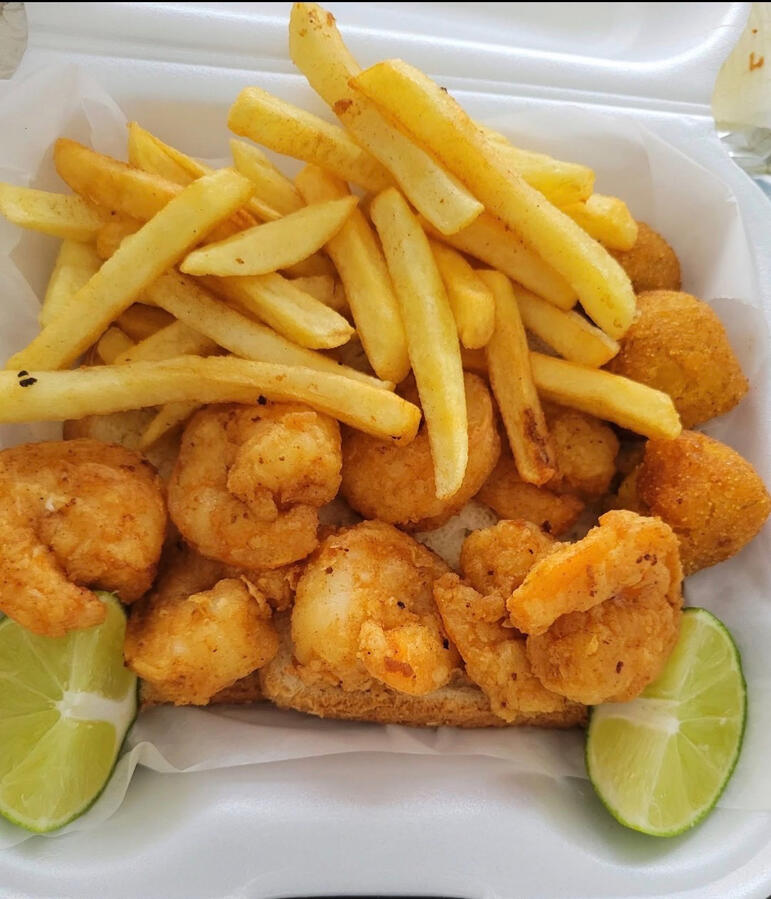 Aunt Lily’s Kitchen & Catering Shrimp & Fries